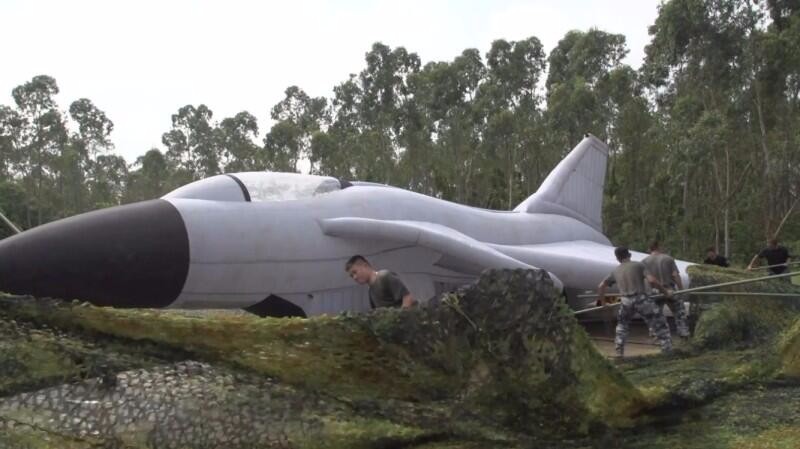 浮山军事大型飞机